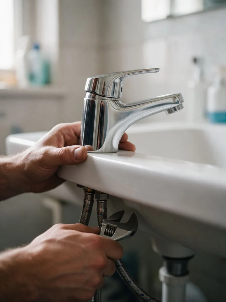 Sostituzione del rubinetto: montaggio di un miscelatore nuovo sul lavabo